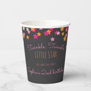 Verjaardag van kind Twinkle Twinkle Little Star Papieren Bekers