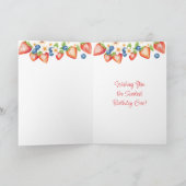 Verjaardag van kleindochter Waterverf grillig Kaart (Binnen)