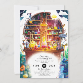 Verjaardag van Magic Scientist van Simple Kinderen Kaart