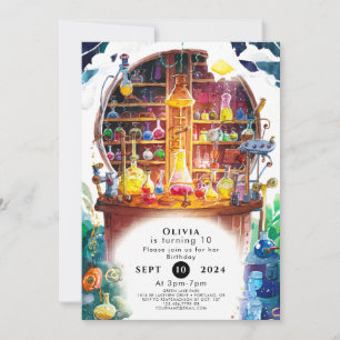 Verjaardag van Magic Scientist van Simple Kinderen Kaart