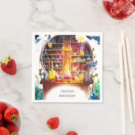 Verjaardag van Magic Scientist van Simple Kinderen Servet