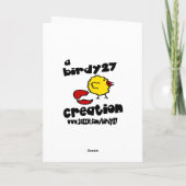 Verjaardag van moeder: anders maar hetzelfde, vol kaart (Achterkant)