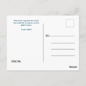 Verjaardag van Noah's Ark Briefkaart (Achterkant)