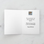 Verjaardag van ons beiden Funny Golden Retriever Kaart (Binnen)