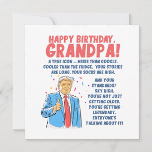 Verjaardag van opa kaart