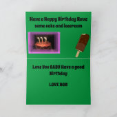 Verjaardag van paarden kaart (Binnen)