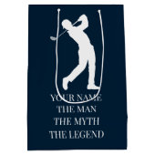 Verjaardag van papa met onvergetelijke liefde medium cadeauzakje (Achterkant)