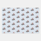 Verjaardag van Rocket Hippo Inpakpapier Vel (Voorkant 2)