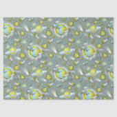 Verjaardag van ruimteonderzoeker tissuepapier (Voorkant)