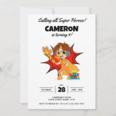 Verjaardag van Ryan's World Comic Kaart (Voorkant)