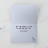 Verjaardag van Sarah's Great State of Alaska Kaart (Binnen)