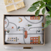Verjaardag van Schattigee auto's Tissuepapier (Geschenk)