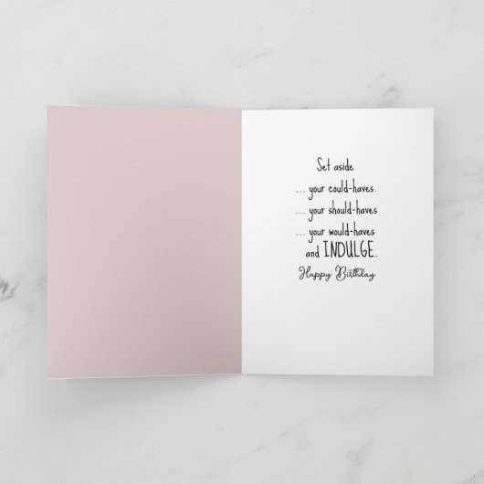 Verjaardag van Spa Kaart (Binnen)