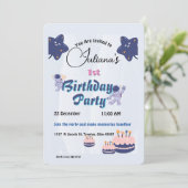 Verjaardag van Space Explorer - Astronauten en ste Kaart (Staand voorkant)