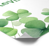 Verjaardag van St. Patrick Lucky One Poster (Hoek)