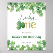 Verjaardag van St. Patrick Lucky One Poster (Voorkant)