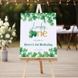 Verjaardag van St. Patrick Lucky One Poster
