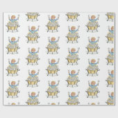 Verjaardag van Timpani Cadeaupapier (Vlak)