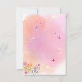 Verjaardag van Two Wild & Full of Wonder Bedankkaart (Achterkant)