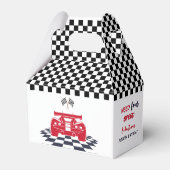 Verjaardag van vier kinderen nodig bedankdoosjes (Achterkant)