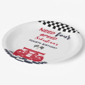 Verjaardag van vier kinderen nodig papieren bordje (Gekanteld)