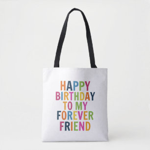 Verjaardag van vrienden tote bag