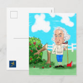 Verjaardag van Washington Feestdagenkaart (Voorkant / Achterkant)