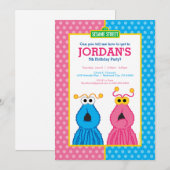 Verjaardag van Yip-Yip Kaart (Voorkant / Achterkant)