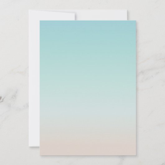 Verjaardag van zilveren zeeschildpadden kaart (Achterkant)