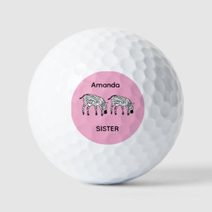 Verjaardag van zus, Geweldige en gelukkige Keniaan Golfballen