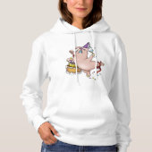 Verjaardag Varken Feesten Vrouwen Hoodie (Voorkant)
