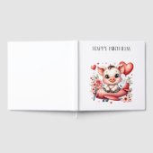 Verjaardag varken piloot gastenboek (Volledig)
