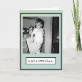 Verjaardag Verlate Kaart (Voorkant)