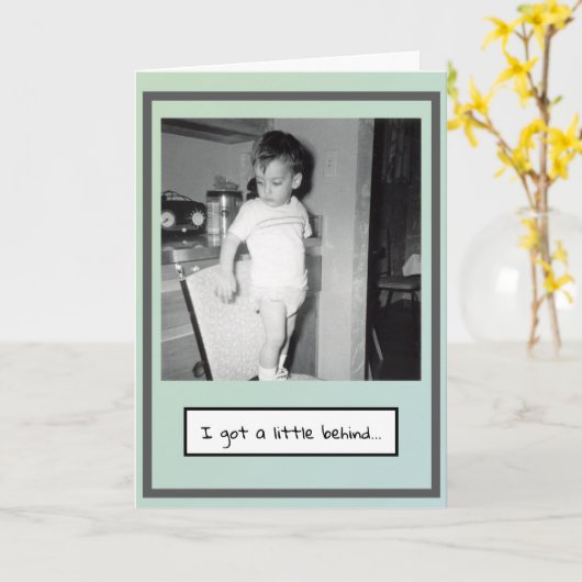 Verjaardag Verlate Kaart (Gele Bloem)