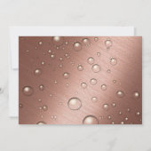 Verjaardag verrassingsroos goud champagne ELKE LEE Kaart (Achterkant)