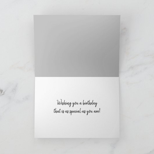 Verjaardag Vervagende Amerikaanse Vlag op Hout Kaart (Binnen)