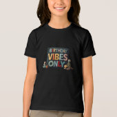 Verjaardag Vibes Only Pluche Toys Boys Tri-Blend Shirt (Voorkant)