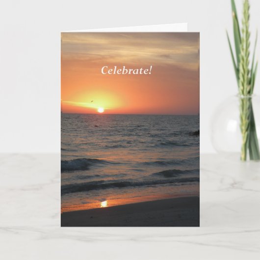 Verjaardag vieren Kaart (Voorkant)