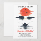 Verjaardag vissen kaart (Voorkant / Achterkant)