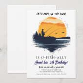 Verjaardag vissen kaart (Voorkant / Achterkant)