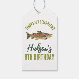 Verjaardag Vist Favoriet Tags Cadeaulabel