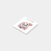Verjaardag vliegende koala post-it® notes (Schuin)