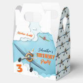 Verjaardag vliegtuigpiloot bedankdoosjes (Geopend)