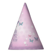 Verjaardag vlinder custom designs Party Pet Feesthoedjes (Rechts)