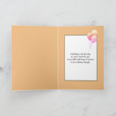 Verjaardag Voetafdrukken In Strand Zandraam Kaart (Binnen)