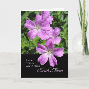 Verjaardag voor de geboorte moeder, Cranesbill Ger Kaart