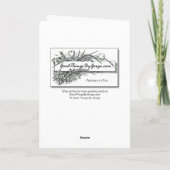 Verjaardag voor de Partner van de Brug, Partners Kaart (Achterkant)