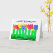 VERJAARDAG VOOR DEGENE DIE MIJ VREUGDE BRENGT! KAART (Gele Bloem)