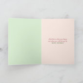 Verjaardag voor Dochter Lelie van de vallei Kaart (Binnen)