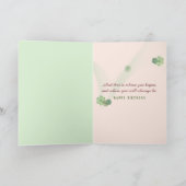 Verjaardag voor Dochter Lily van de Vallei Kaart (Binnen)